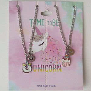 Unicorn Best Friends Necklaces